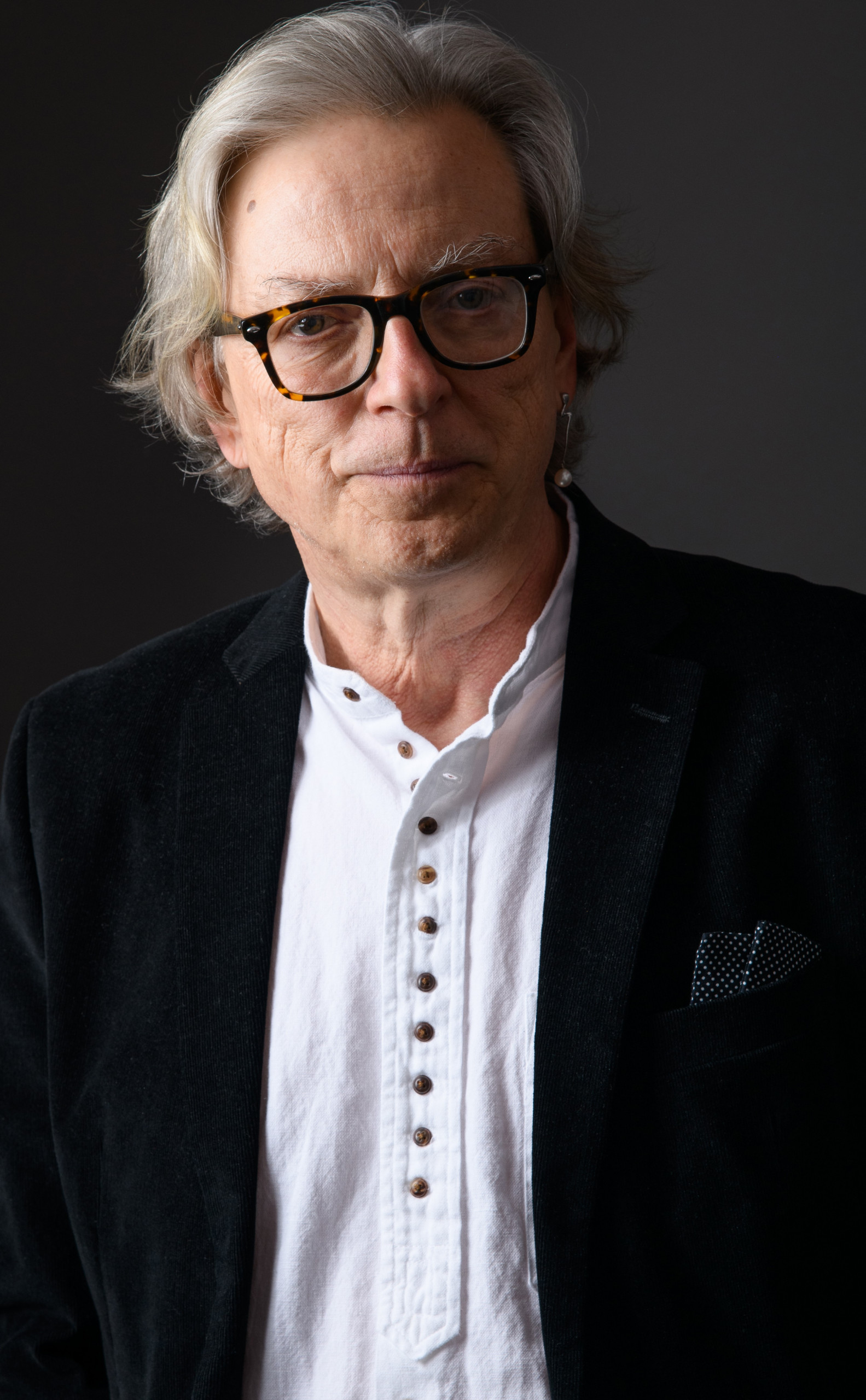 Krys Kaniasty photographed on April 23, 2024.